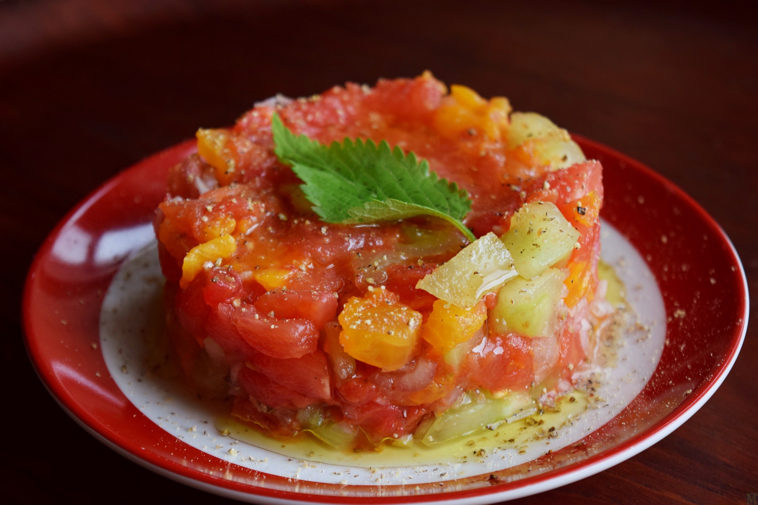 Chopped Tomato Salad-image